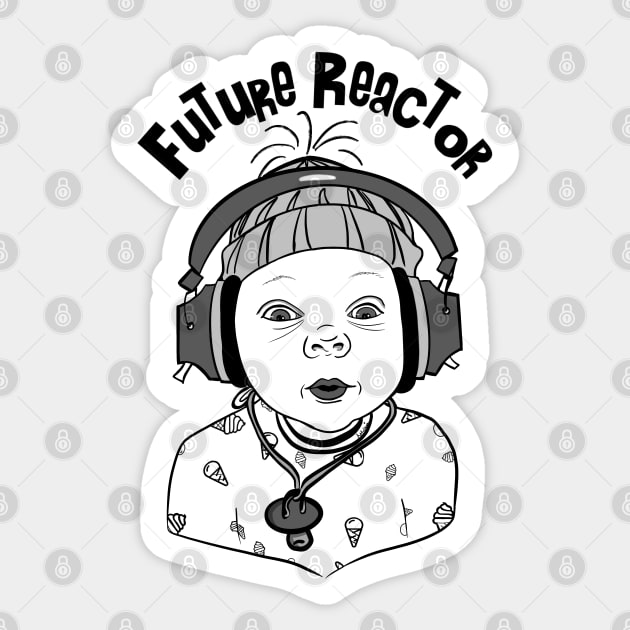 Future Reactor 1 Sticker by AnnaDreamsArt